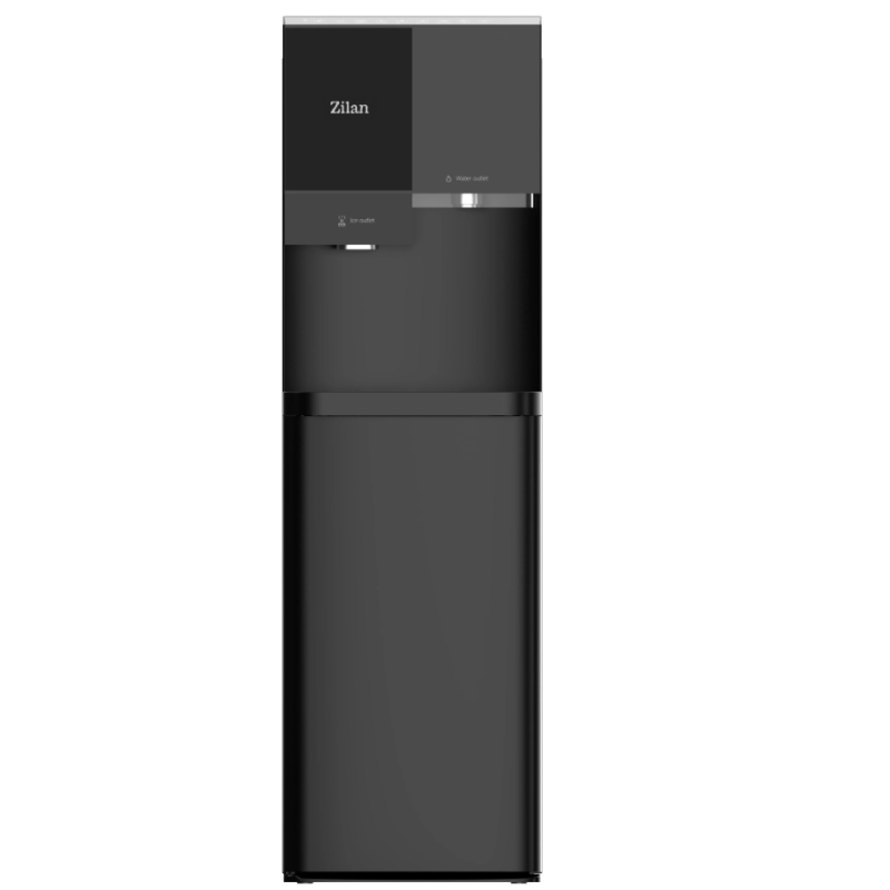 Dozator de apa digital cu generator gheata Zilan ZLN4680, Functie 4 in 1, Compatibil bidoane 11-19L, Rezervor interior din Inox, Silentios