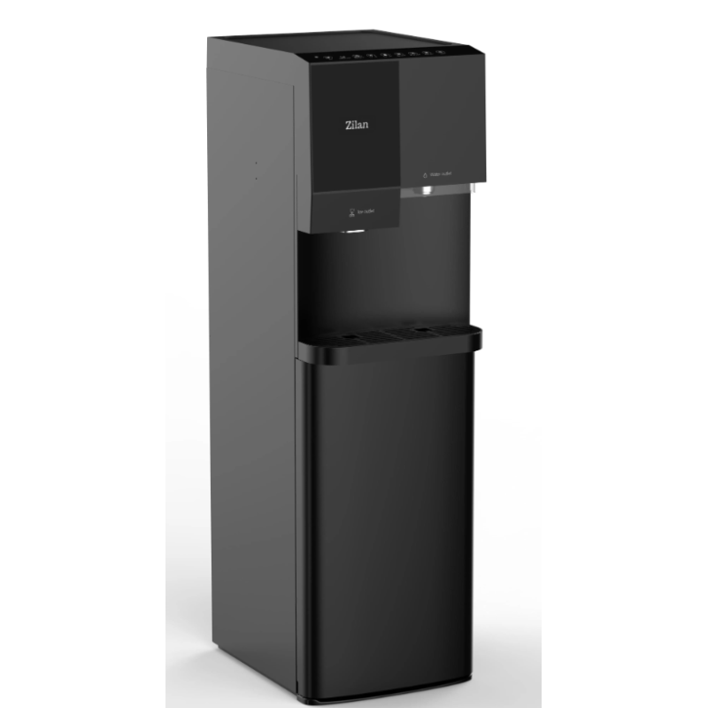 Dozator de apa digital cu generator gheata Zilan ZLN4680, Functie 4 in 1, Compatibil bidoane 11-19L, Rezervor interior din Inox, Silentios