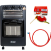 Soba mobila pe gaz GPL si electrica, aprindere piezo-electrica, demontabila, bonus kit de alimentare ZLN 8465D