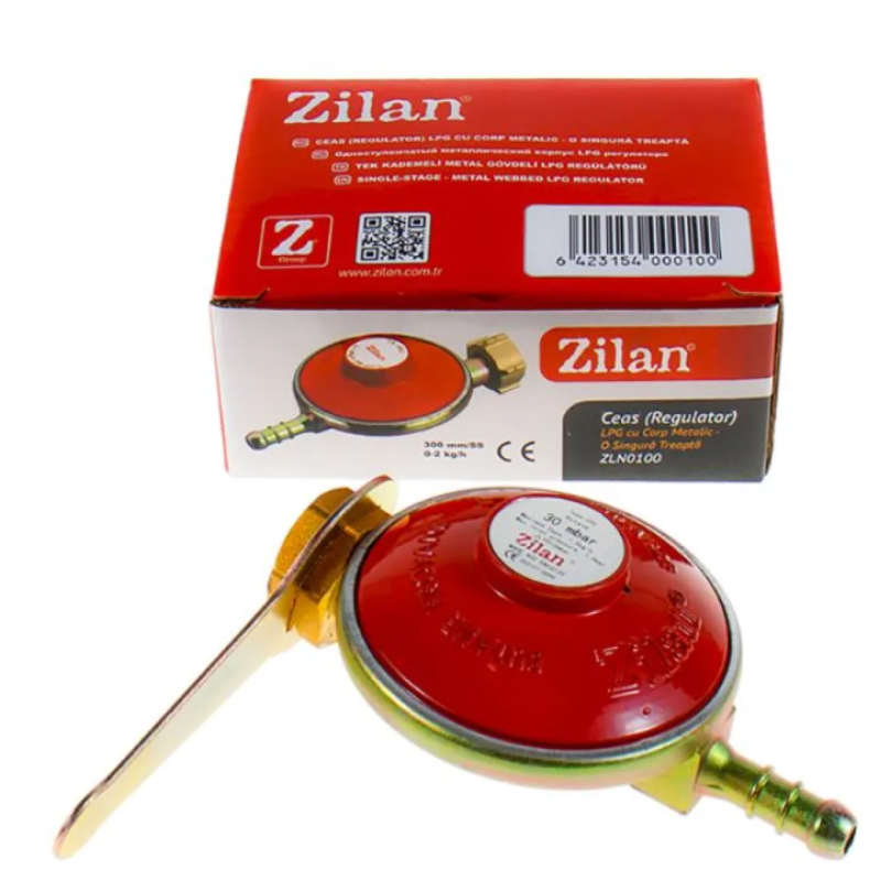 Soba mobila pe gaz GPL si electrica, aprindere piezo-electrica, demontabila, bonus kit de alimentare ZLN 8465D
