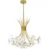 Candelabru Cristal Zetos 13XG4 Auriu