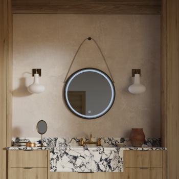 Oglinda LED Rotunda, 60cm, Basic Touch