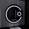 Oglinda LED Rotunda, 70cm, Visio MotionGlow Marcello, Sistem Dezaburire, Ceas & Termometru, Lupa Cosmetica, Dimabila
