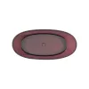 Cada Freestanding, Ovala, Burgundy Red, Rasina, 170x78x67cm