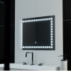 Oglinda LED Rectangulara, 80x60cm, Grid Light Basic Touch