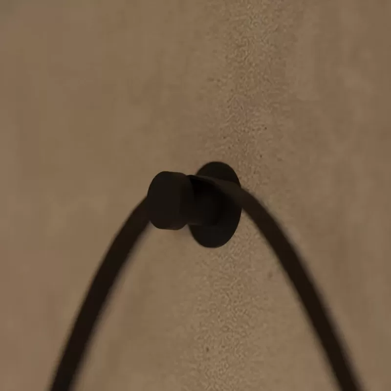 Oglinda LED Rotunda, 50cm, Celeste Majeste Noir Eleve MotionGlow Marcello, Sistem Dezaburire, Ceas & Termometru, Dimabila