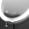 Oglinda LED Rotunda 70cm, Stellaire Touch, Sistem Dezaburire, Dimabila