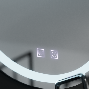 Oglinda LED Rotunda 50cm Lucea Touch Sistem Dezaburire