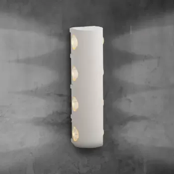 Aplica Exterior Alexandrina, 8W, Alb, 3000K