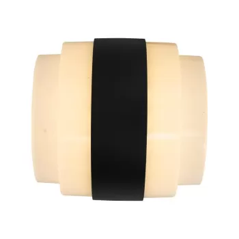 Aplica LED de Exterior Meras, 12W, Negru, 3000K, Fantas