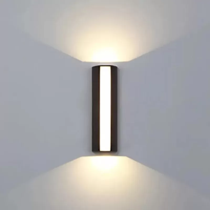 Aplica LED Exterior Carina, 20W, Negru, 3000K, Metal