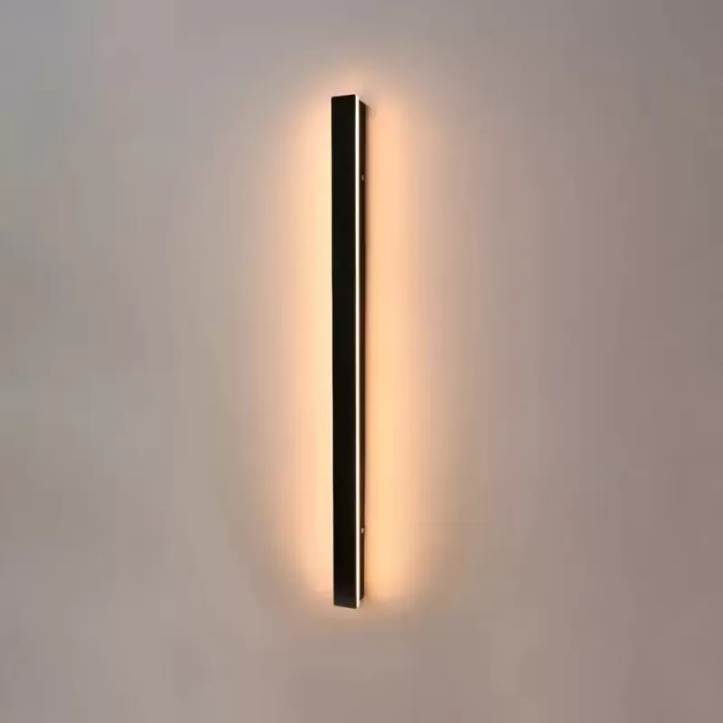 Aplica LED Exterior Saul 25W Alb Negru