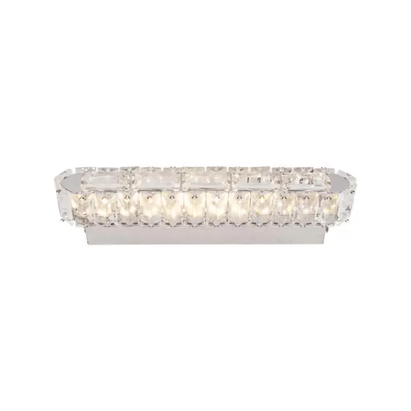 Aplica LED PRISCILA, 5W, Cristal, Crom Lucios, Lumina Calda/Rece/Neutra