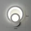 Aplica LED Urbanist 19W Rotunda Lumina Rece/Calda/Neutra Acril si Metal Alb