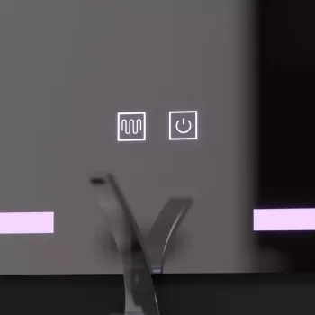 Oglinda LED Rectangulara 60x80cm, Touch Vesta, Sistem Dezaburire, Dimabila