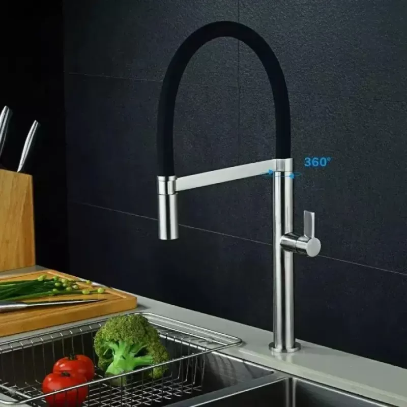 Baterie Bucatarie KORMAN TECHNIK, Alama Sanitara, Crom, CF2044