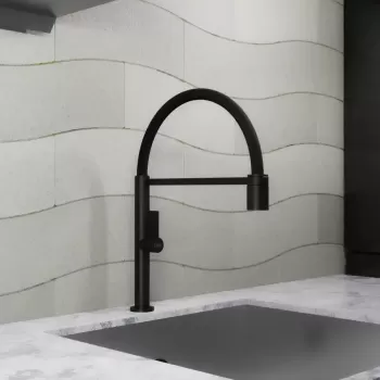 Baterie Bucatarie, Alama Sanitara, Negru, CF2045