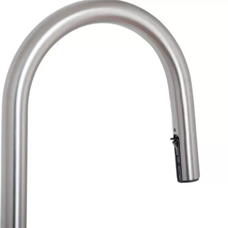 Baterie Bucatarie cu Dus Extractibil, Inox SUS304, Satinat, FJ5542