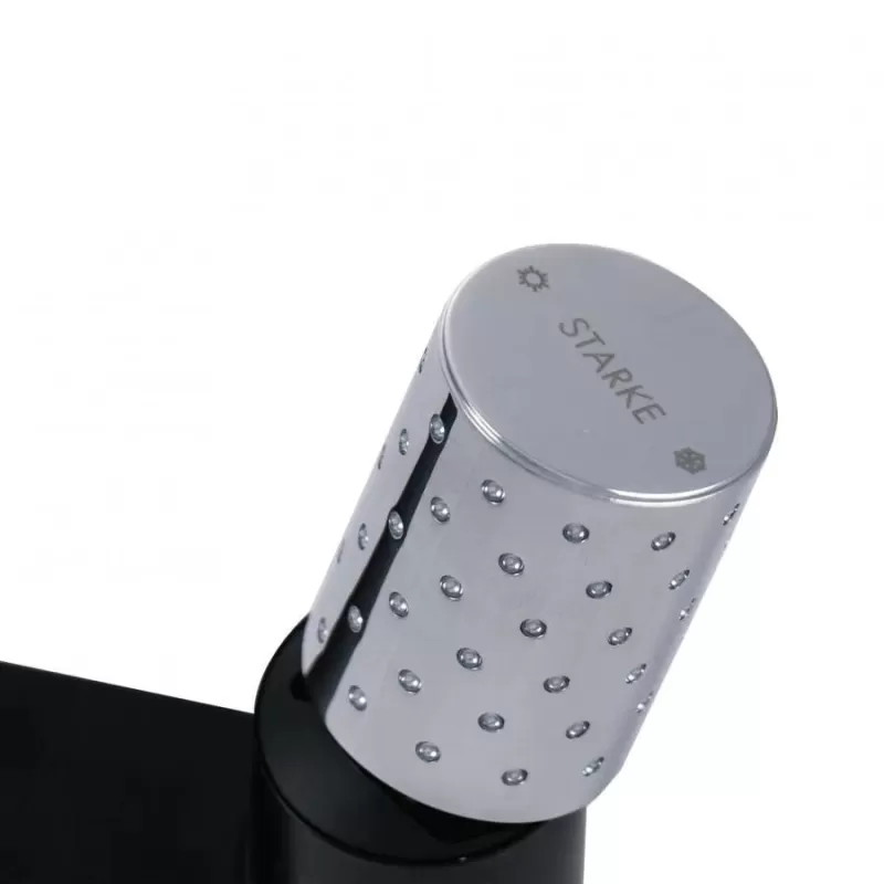 Baterie Lavoar, Alama Sanitara, Negru, 7647H/C