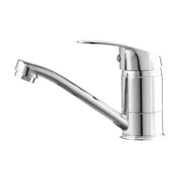 Baterie Lavoar, Pipa Pivotanta, Lungime 15CM, Cartus Ceramic, Crom, Racord Inclus