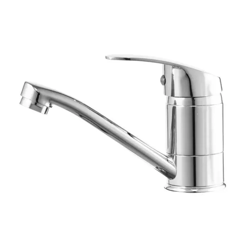 Baterie Lavoar, Pipa Pivotanta, Lungime 15CM, Cartus Ceramic, Crom, Racord Inclus