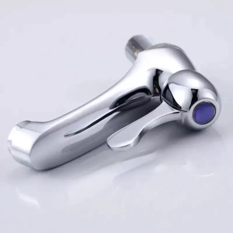 Baterie Lavoar Fluture Apa Rece Crom