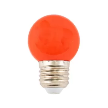 Bec LED, E27, 2W, Rosu