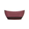 Cada Freestanding, Ovala, Burgundy Red, Rasina, 170x78x67cm