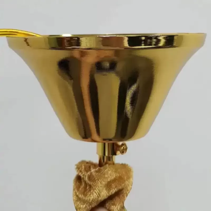 Candelabru Cristal Maxim 6x E14 Diametru 40cm Auriu