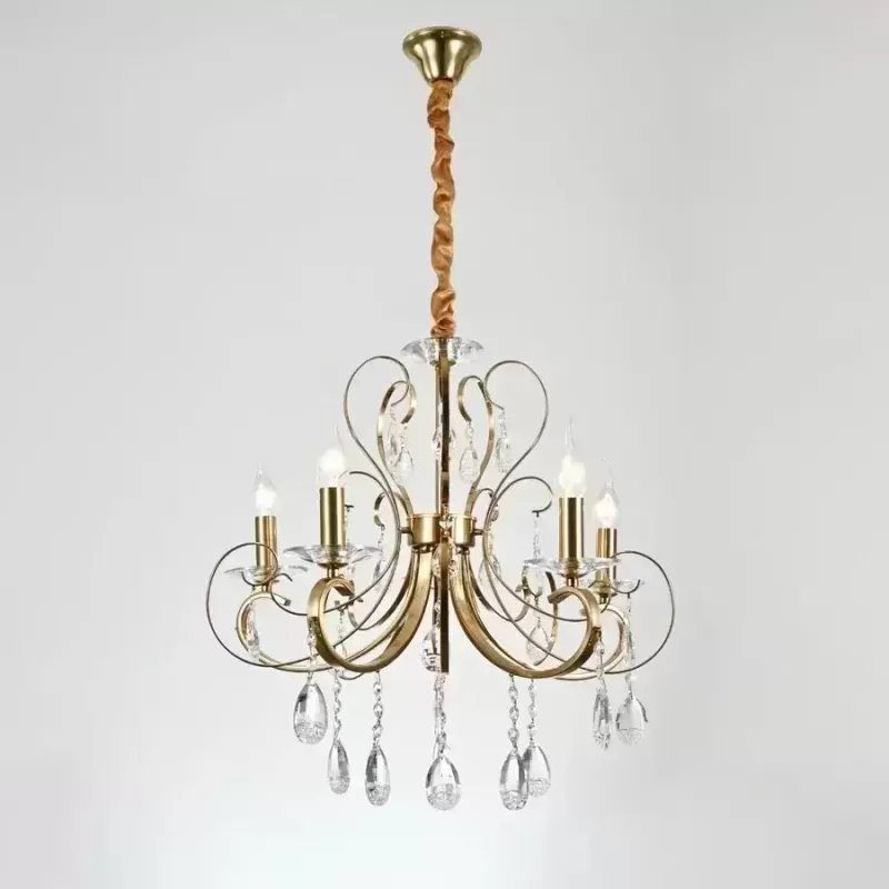 Candelabru Gordon 5x E14 Auriu