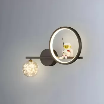 Aplica LED 6W Swarna Negru