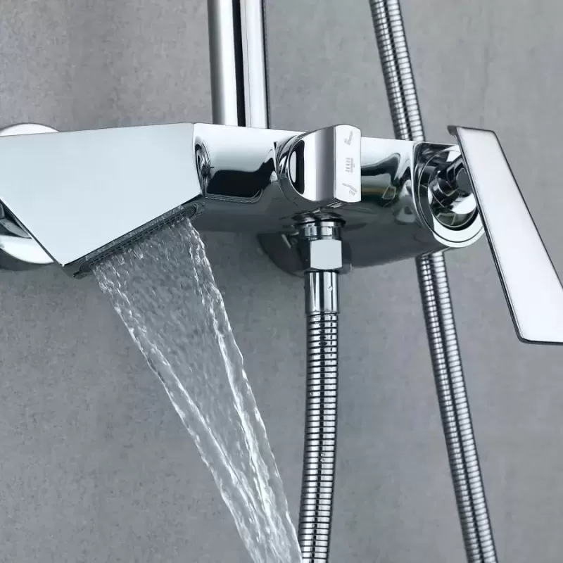 Coloana Dus, Alama Sanitara, Crom, 6720