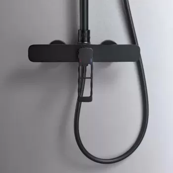 Coloana Dus, Alama Sanitara, Negru, 9710H