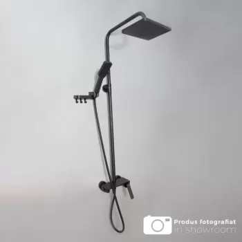 Coloana Dus, Alama Sanitara, Negru, 9990H