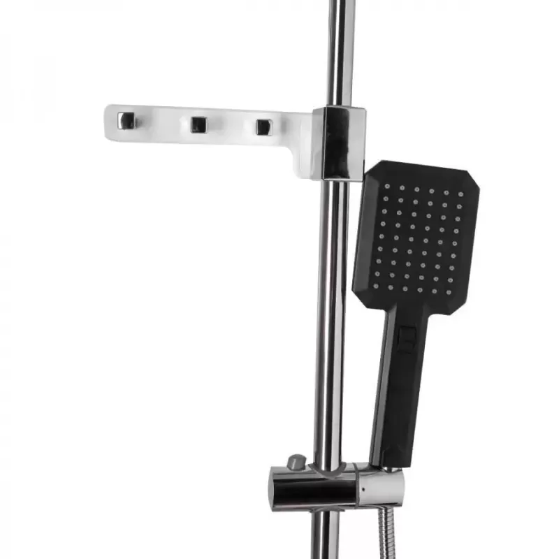 Coloana Dus Afisaj LCD Inox Negru Argintiu SJG/006