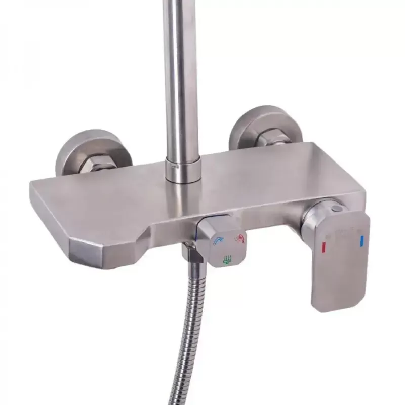 Coloana Dus, Inox SUS304, Satinat, N/LY001