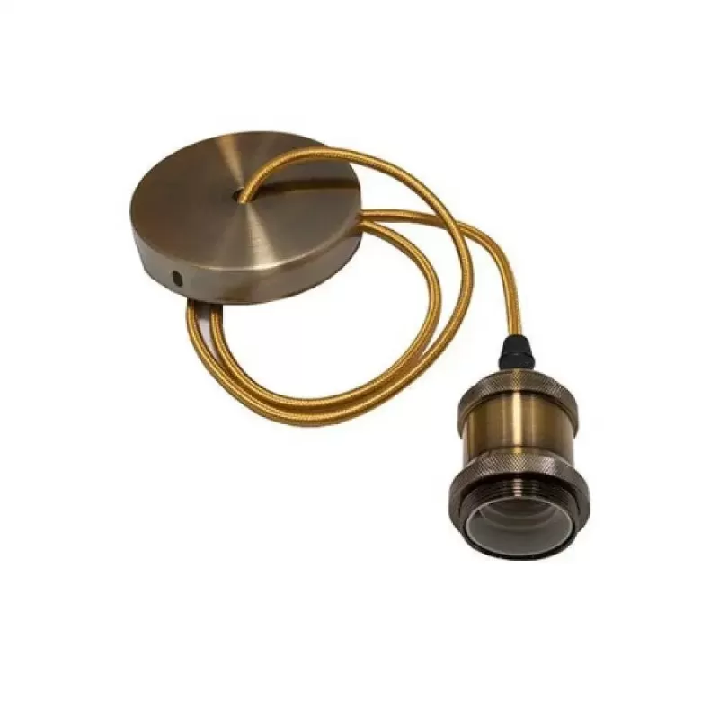 Lustra Antichizata, 1*E27, Metal, Bronz