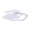 Lustra LED cu cristal ANASTASIA 17W, Diametru 30cm, lumina Rece/Calda/Neutra, Alb