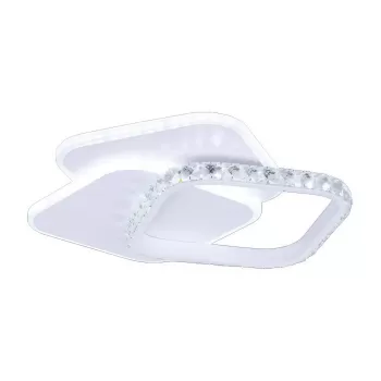 Lustra LED cu cristal ANASTASIA 17W, Diametru 30cm, lumina Rece/Calda/Neutra, Alb