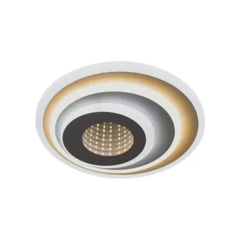 Lustra LED NEXA ROTUND 3D 17W, lumina Rece/Calda/Neutra, Alb