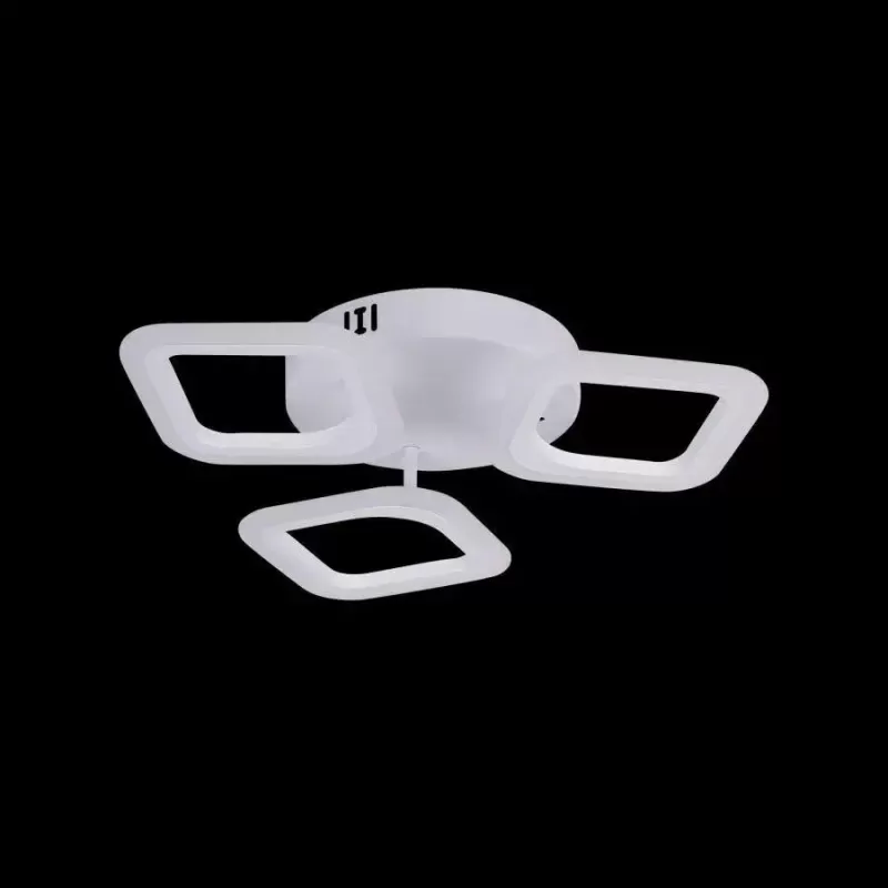 Lustra LED ERIKA 24W, 3 Patrate, lumina Neutra, Alb