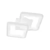 Lustra LED GIANI 26W, 2 Patrate, lumina Rece/Calda/Neutra , Alb