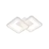 Lustra LED GIANI 26W, 2 Patrate, lumina Rece/Calda/Neutra , Alb