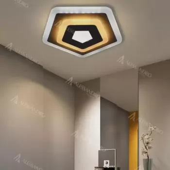 Lustra LED JOSIE 48W, Diametru 25cm, lumina Rece/Calda/Neutra, Alb