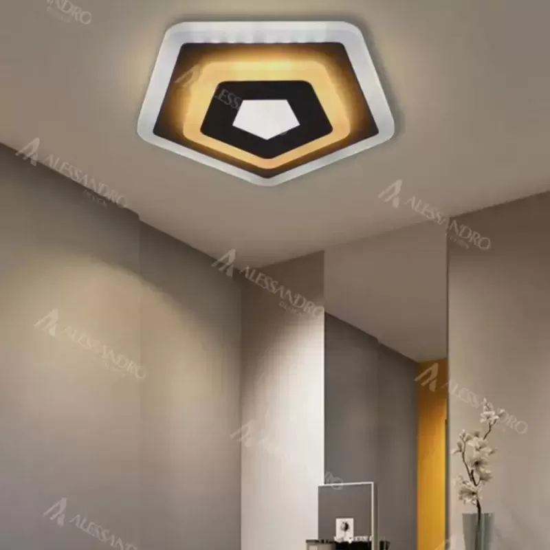 Lustra LED JOSIE 48W, Diametru 25cm, lumina Rece/Calda/Neutra, Alb