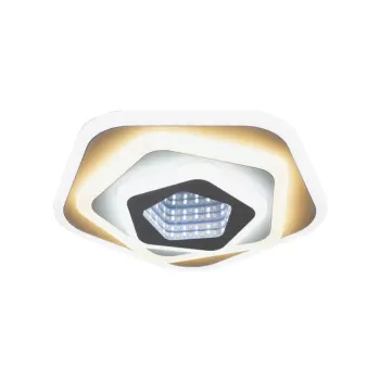 Lustra LED NEXA 3D 36W, Diametru 23cm, lumina Rece/Calda/Neutra , Alb