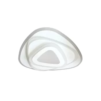 Lustra LED NEXA Triunghi 3D 36W, Alb, Lumina Rece/Calda/Neutra
