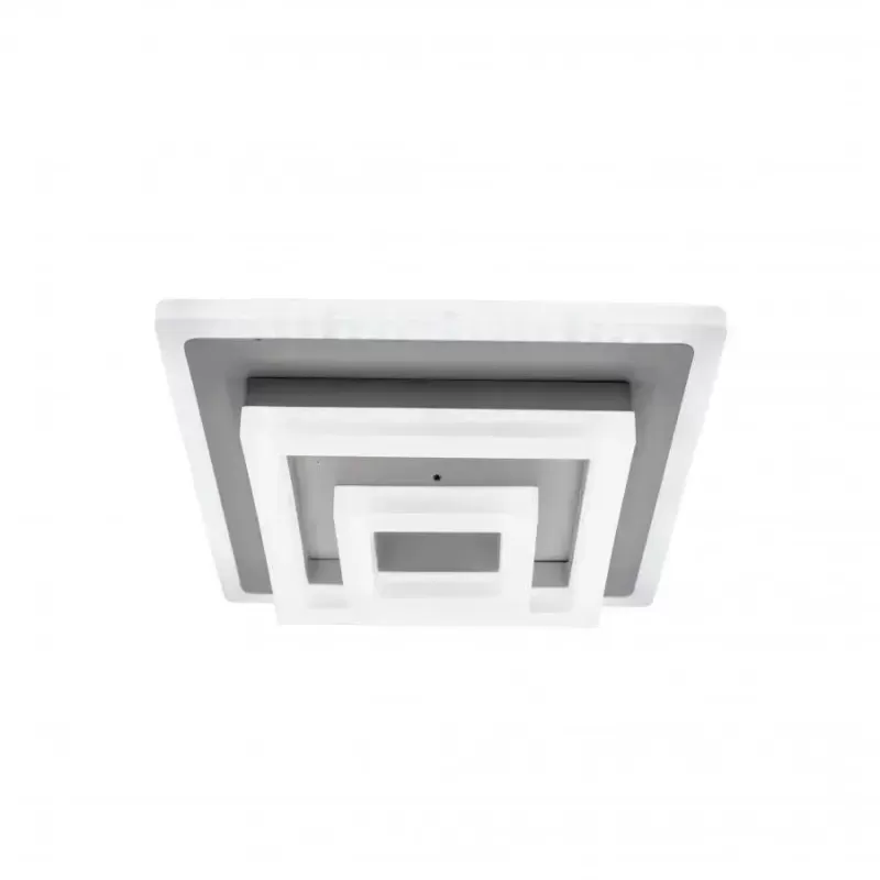 Lustra LED MEDEEA 24W, Diametru 26cm, Patrata, lumina Rece/Calda/Neutra, Alb