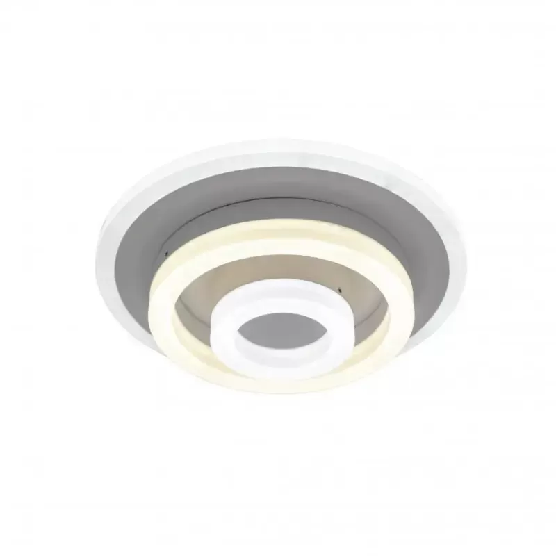 Lustra LED MILLIE 24W, Diametru 20cm, Rotunda, lumina Calda/Neutra, Alb
