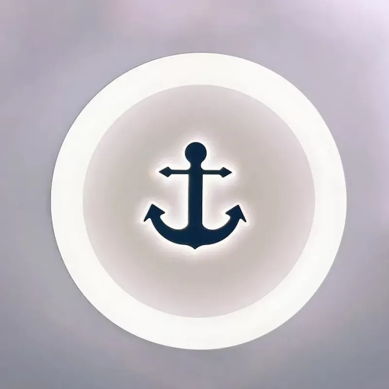 Lustra LED NAVY 68W, Diametru 49cm, lumina Rece/Calda/Neutra, Alb